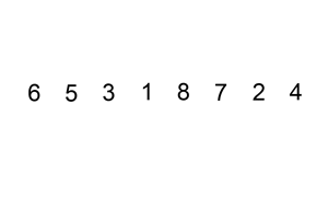 Insertionsort visual