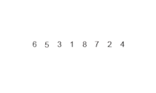 Mergesort visual
